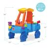 Step2 Car Wash Splash Center, Kids Water Table & Pretend Play Car, Activity Sensory Playset, Summer Outdoor Toys, 13 Piece Water Toy Accessories, For Toddlers 3+ Years Old view 2