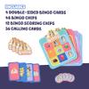 Bluey Bingos Bingo Card Game, Kids Image Matching Card Game with 40 Cards, 48 Chips and 12 Scoring Chips, Interactive Fun Games for Kids of Ages 3+ view 3