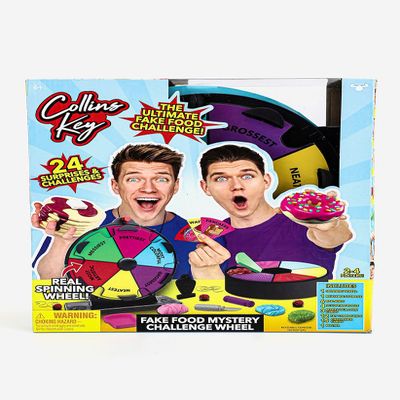 Collins Key Fake Food Mystery Challenge Wheel