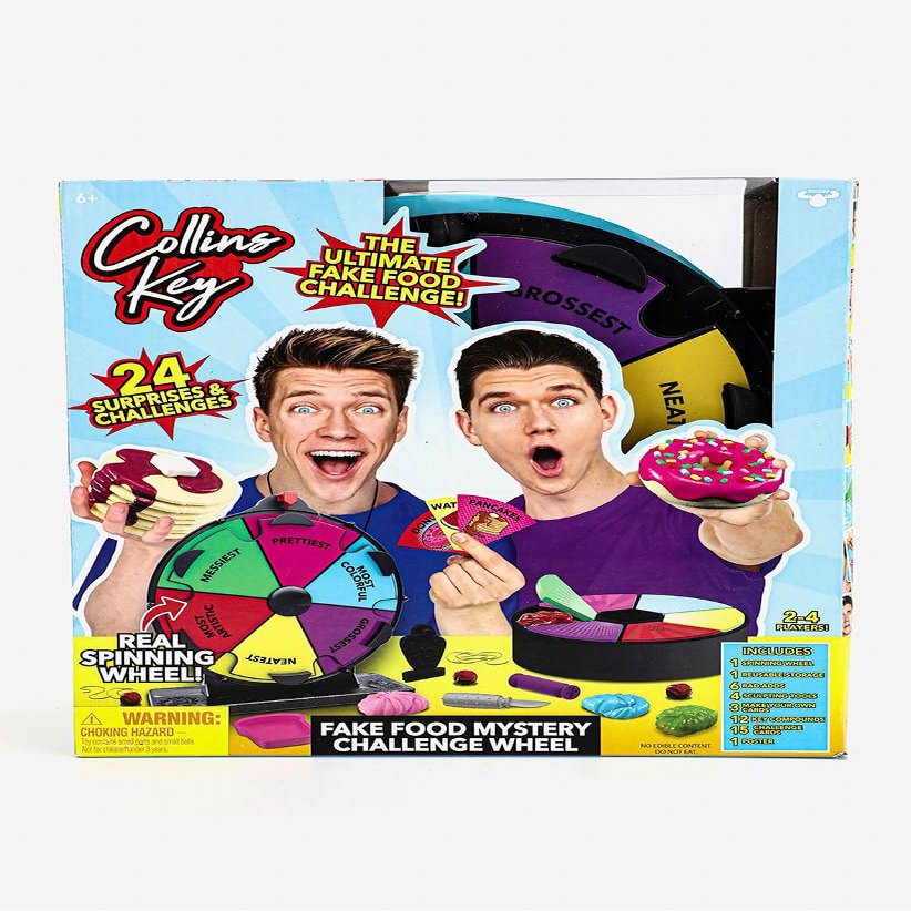 Collins Key Fake Food Mystery Challenge Wheel