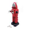 Charmgle Planet Robot Wind-up Toys, Clockwork Walking Alien Toys, Tin Toy for Adult Collection Novelty Gifts Red view 2