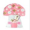20" Tall Mushroom Piata Pink White & Gold Accents view 1