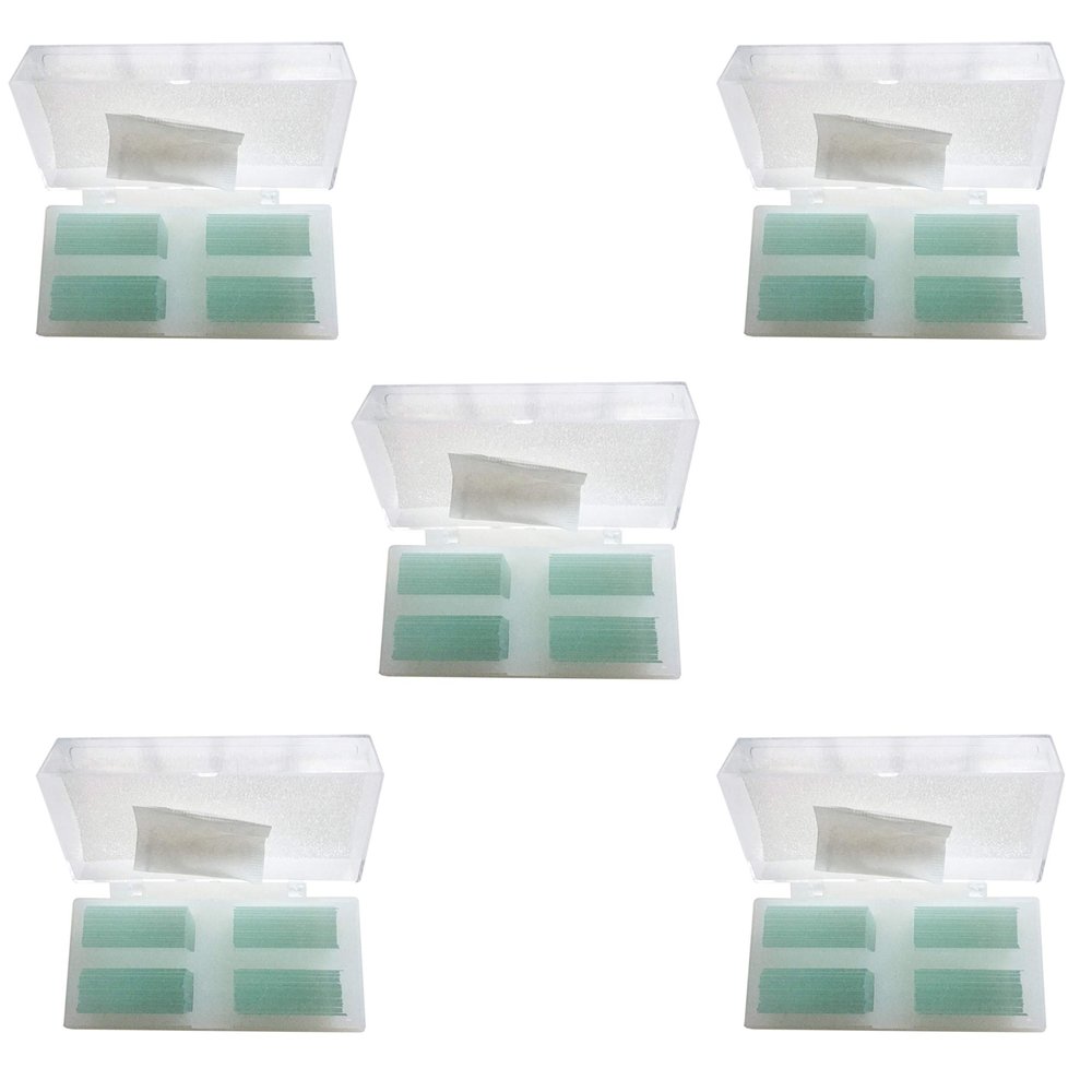 22mmx 22mm Glass Cover Slips Pre-Cleaned Cover Slip 5 Boxes x 200pcs/box