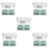 22mmx 22mm Glass Cover Slips Pre-Cleaned Cover Slip 5 Boxes x 200pcs/box view 1