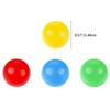 Gejoy 150 Pieces 14.4 mm Game Replacement Marbles Plastic Colored Game Balls Compatible with Hungry Hungry Hippos Greedy Frog view 2