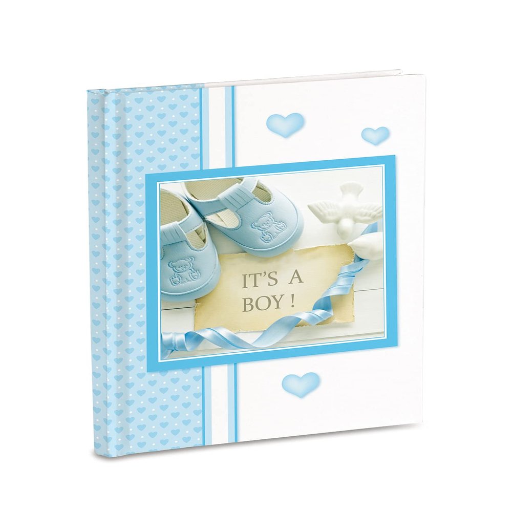Newborn Memories Journal 17 x 24 cm, Sky Blue