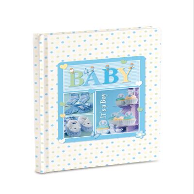 Newborn Memories Journal 17 x 24 cm, Sky Blue