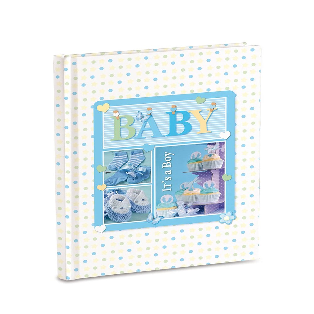 Newborn Memories Journal 17 x 24 cm, Sky Blue