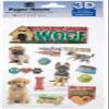3D Stickers WOOF view 1
