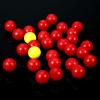 Gejoy 84 Pieces Game Replacement Balls 4 Sets Game Replacement Marbles Compatible with Hungry Hungry Hippos, 76 Red and 8 Yellow Balls view 4