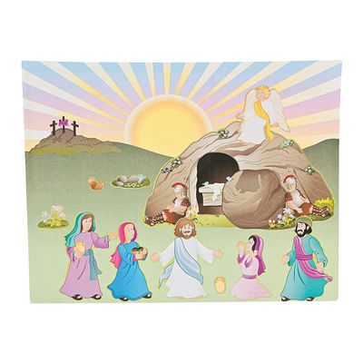 Fun Express Bulk He Lives Resurrection Mas (48 Pack) Religious Easter Decor