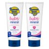 Banana Boat Mineral Baby Sunscreen Lotion SPF 50 Twin Pack | SPF 50 Sunscreen for Babies, Baby Sunblock Lotion, Oxybenzone Free, 6oz each view 1