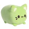 Aurora Enchanting Tasty Peach Green Tea Meowchi Stuffed Animal - Bright & Colorful Design for Room Decor - Perfect for Adults, Kids, and Birthdays - Green 7 Inches view 1