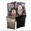 Sugar Skull Set of 8 Cornhole Bags Corn hole view 1