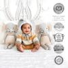 cuddle + kind Evan The Elephant Regular 20" Hand-Knit Doll  1 Doll = 10 Meals, Fair Trade, Heirloom Quality, Handcrafted in Peru, 100% Cotton Yarn view 2