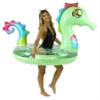 Poolcandy Jumbo 48" Seahorse Pool Tube, Stylish, Ultra Durable, Easy-Inflate PVC Tube, Great for Beach, Lake, River, Perfect for Kids and Adults view 1
