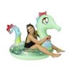Poolcandy Jumbo 48" Seahorse Pool Tube, Stylish, Ultra Durable, Easy-Inflate PVC Tube, Great for Beach, Lake, River, Perfect for Kids and Adults view 2