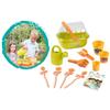 Smoby - Silence a Pousse - Mini Greenhouse - Gardening Accessories Included - Carry Handle - Ages 5 and above - 870302 Green view 2