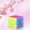 Speed Cube Set 3 Pack Cube Bundle 2x2 Speed Cube 3 By 3 Cube Puzzle 3x3 Pyramid Triangle Cube Bundle Hand Puzzles Toys for Kids and Adults By AHYUAN (Jelly) view 2