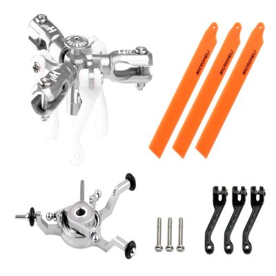 MICROHELI CNC Triple Orange Blades Conversion Set - Blade Nano CPX/CPS / S2 / S3