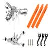 MICROHELI CNC Triple Orange Blades Conversion Set - Blade Nano CPX/CPS / S2 / S3 view 1