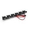 Dilwe RC Roof Bulb Lights, 1:10 Scale RC Crawler Car Roof Light Bar Spotlights Accessory with 90046 SCX10 Pull Car(6LED) view 1