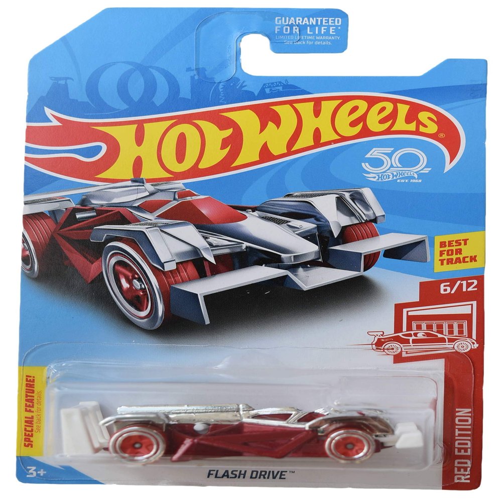 Hot Wheels Flash Drive, Red Edition 6/12