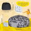 Skywin Camo Shadow Fort Air Tent for Kids (77 x 50) Builds in 30 Sec, Toddler Tents Indoor for Imaginative Play, Kids Forts Indoor Playhouse,Perfect Christmas or Birthday Gift (Fan Not Incl) view 2