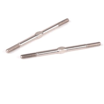Schumacher Racing U7673 Titanium Turnbuckle - 56mm - Silver - pr
