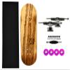 Teak Tuning 32mm Pro Fingerboard Complete - Fully Assembled with Pro Level Components - Pro Shaped Wooden Deck (32x97mm), UltraSpin Bearing Wheels, Prodigy Gen2 Trucks - Pink Zebra view 3