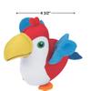 Fun Express Tropical Bird Plush - Toys - 12 Pieces view 3