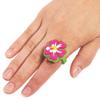 Fun Express HIBISCUS RINGS - Jewelry - 12 Pieces view 3
