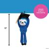 Fun Express Grad Long Arm Sloth - Toys - Long Arm Leg for Girl Boy Huggable Birthday Party Favor Gift - Birthday Gift for Boys and Girls - 12 Pieces view 2
