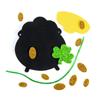 12 Pieces Pot of Gold Foam Craft Kit Decoration for St Patrick's Day Ck-12 - Irish Crafts for Kids and Fun Home Activities view 2