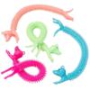 Fun Express Stretchy Rubber Dogs - 8 x 3/4 in Pink, Green, Blue & Peach - Toy Set for Kids - Ideal Party Favors & Prizes - 12 Pieces view 3