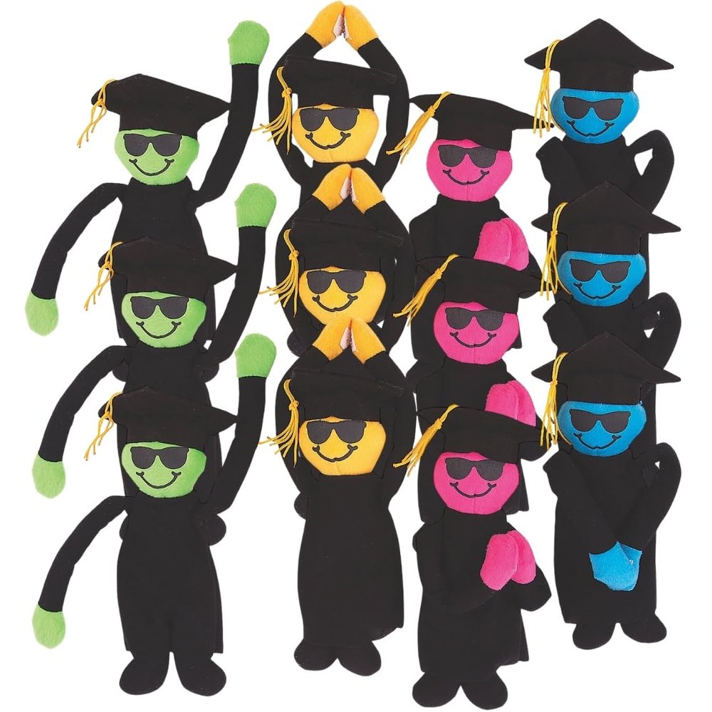 Long ARM Grad Plush - Toys - 12 Pieces