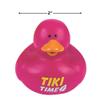 Fun Express Hibiscus Duck Assortment  Colorful Plush Ducks Featuring Vibrant Hibiscus Flower Design  Perfect for Luau Parties Tropical Events Decorations Party Favors Giveaways and Gifts  12 Pieces view 3