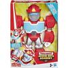 Transformers Playskool Heroes Mega Mighties Rescue Bots Academy Optimus Prime Figure 10-inch Figure, Collectible Toys for Kids Ages 3 and Up view 2