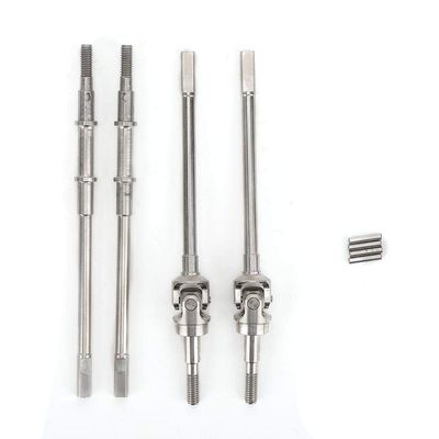 Drive Shaft, House Steel Crawler Drive Shaft Front & Rear Axle Drive Shaft Fit for II 90046 90047 RC Car Model Scx10 Axles Scx10 Ii Tube Bumper Scx10 Axle Shafts