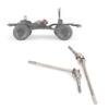Drive Shaft, House Steel Crawler Drive Shaft Front & Rear Axle Drive Shaft Fit for II 90046 90047 RC Car Model Scx10 Axles Scx10 Ii Tube Bumper Scx10 Axle Shafts view 3
