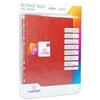 18-Pocket Pages Side-Loading (10 Pack) | Holds Standard and Japanese Cards | Durable Trading Card and Collectible Card Game Organizer | Optimized for Double-Sleeved Cards | Red | Made by Gamegenic view 2