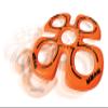 Wahu Aeroflyt Ryzr Orange by Goliath Sports- Acrobatic Air-Lifting Action view 2