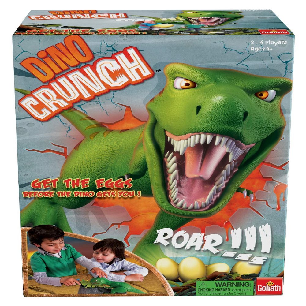 Dino Crunch by Goliath - Get The Eggs Before The Dino Gets You! by Goliath, Multi Color