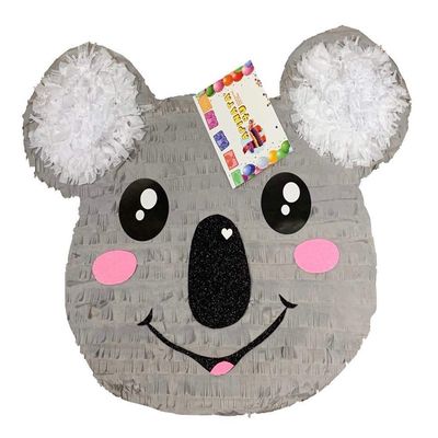 APINATA4U Cute Koala Piata Head | Koala Themed Birthday Party Piata, Handcrafted, 20" Size, Perfect for Kids' Parties, Fun and Durable Decoration for Celebrations