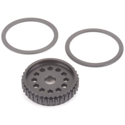Schumacher Racing U7237 Pro front Diff Pulley & Fences - CAT XLS