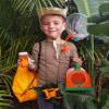 Adventure Kidz Outdoor Bug Exploration Kit, Binoculars, Magnifying Glass, Bug Containers, Viewers, Critter Cage, Butterfly Net, Backpack, Hat, Tweezers and Cups, Age 3+ view 2
