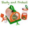 Adventure Kidz Outdoor Bug Exploration Kit, Binoculars, Magnifying Glass, Bug Containers, Viewers, Critter Cage, Butterfly Net, Backpack, Hat, Tweezers and Cups, Age 3+ view 4