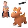 JAMARA 460591 Dino HoppyDoo Bouncy Toy for Children, Bouncing Toy Baby Indoor/Outdoor, Gift for Kids, Garden Toy, Bouncing, Easy Care, BPA-Free, with Pump view 1