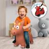 JAMARA 460591 Dino HoppyDoo Bouncy Toy for Children, Bouncing Toy Baby Indoor/Outdoor, Gift for Kids, Garden Toy, Bouncing, Easy Care, BPA-Free, with Pump view 2