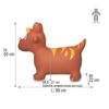 JAMARA 460591 Dino HoppyDoo Bouncy Toy for Children, Bouncing Toy Baby Indoor/Outdoor, Gift for Kids, Garden Toy, Bouncing, Easy Care, BPA-Free, with Pump view 3